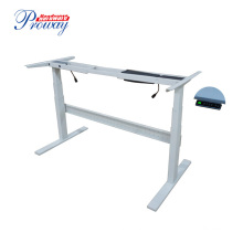 Dual Motor Height Adjustable Sit Stand Desk with Smart Keypad